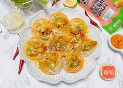 Illustration of how to make vermicelli scallops 10