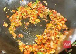 Illustration of how to make spicy fried clams 9