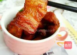 Illustration of how to make braised pork 8