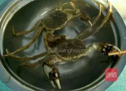 Illustration of how to make pumpkin soup with river crab 1