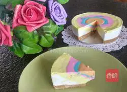 Illustration of how to make rainbow mousse 13