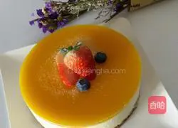 Mango Cheese Mousse Recipe Illustration 17