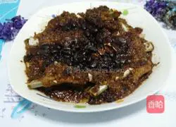 Illustration of how to make steamed pork ribs with Babao black bean powder 14