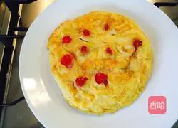 Illustration of how to make American omelette 7