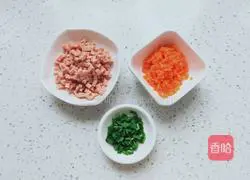 Illustration of how to make luncheon meat and steamed tofu 3