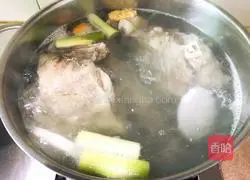 Illustration of how to cook white mutton 6