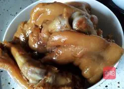 Roast pig Illustration of how to make hoof 11