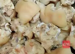 Illustration of how to make pig's trotters with flavor sauce 1