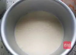 Illustration of how to make rainbow mousse cake 12