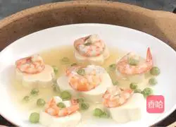 Illustration of how to make shrimp and tofu 6