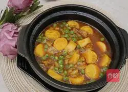 Illustration of how to make shrimp and tofu pot 11