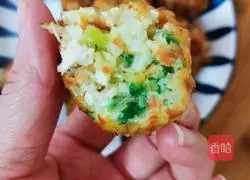 Illustration of how to make chicken and radish meatballs (not blanched) 7