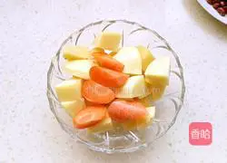 Illustration of how to make beef stew with potatoes 2