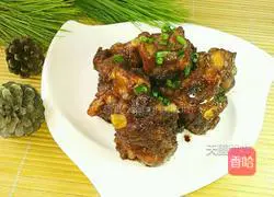 Illustration of how to make oil-free sweet and sour pork ribs 6