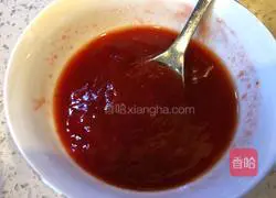 Illustration of how to make tomato sauce chicken wings 3