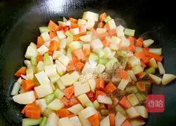 Illustration of how to make stir-fried pork belly 3 diced pork 10