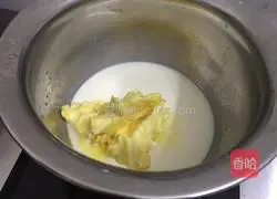 Illustration of how to make cream puffs 1