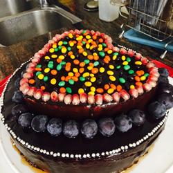 Chocolate Glazed Mousse Cake