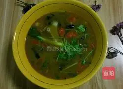 Illustration of how to make crispy pork in sour soup 8