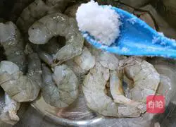 Illustration of fried shrimps 2