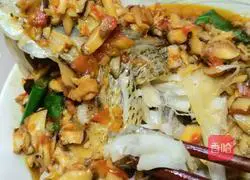 Illustration of how to make steamed seabass 8