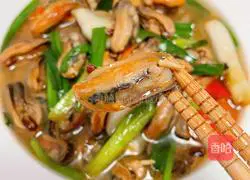 Recipe for spicy fried Haihong Illustration 9