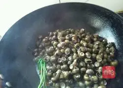 Illustration of how to stir-fry snails 3
