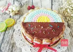 Recipe for rainbow mousse cake Illustration 19