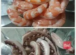 Seafood Fried Rice Recipe Illustration 3