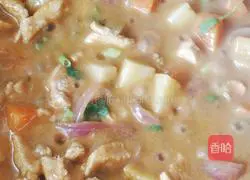 Illustration of how to make curry chicken rice bowl (single serving) 5