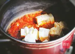 Illustration of the ten-minute oil-free and healthy version of Mapo Tofu 11