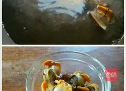 Illustration of how to make pasta (seafood pasta with pesto brandy) 3