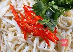 Illustration of how to make cold king oyster mushrooms 4