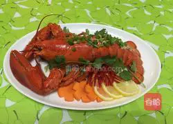 Illustration of how to make steamed lobster 8