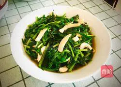 Illustration of how to make fried squid shreds with leeks 11