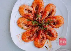 Illustration of Stir-fried Prawns 6