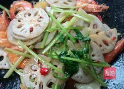 Illustration of spicy hot pot shrimp recipe 14