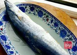  Illustration of how to make pan-fried Spanish mackerel 1
