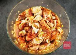 Illustration of how to make tiger head chicken (semi-finished product) 9