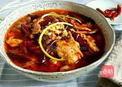 Illustration of how to make boiled pork slices in a private house 15