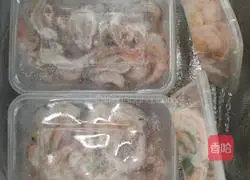 Illustration of how to make fried shrimps and eggs 1