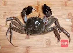 Illustration of how to make scallion oil crab cheese rice cake 3