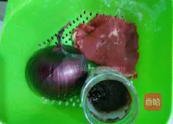 Illustration of how to make satay beef 1