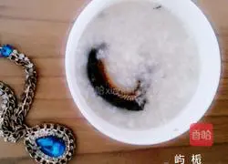 Illustration of how to make eel porridge 5