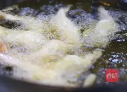 Illustration of how to make creative mustard tempura (fried shrimp) 8