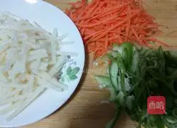 Recipe for fish-flavored shredded pork (less meat version) Illustration 2