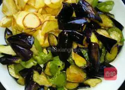 Illustration of how to make three fresh vegetables in a private house 2