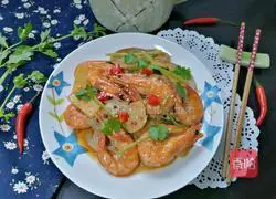 Illustration of spicy hot pot shrimp recipe 15