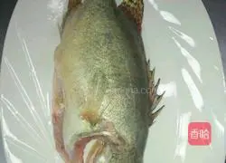 Illustration of how to make squirrel mandarin fish 1