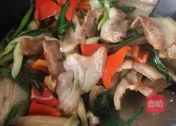 [Twice-cooked Pork] Recipe Illustration 9